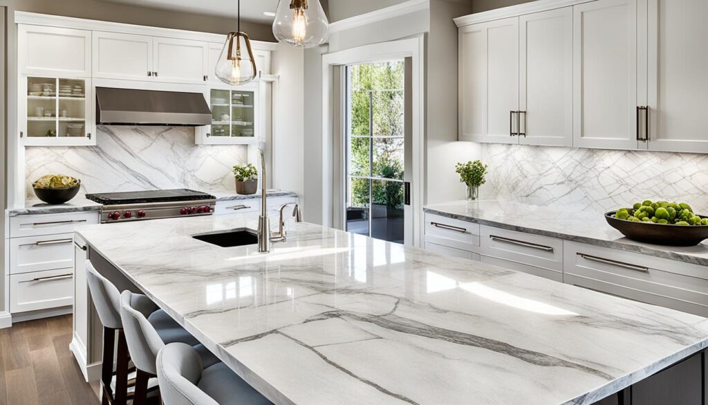 quartzite kitchen countertops