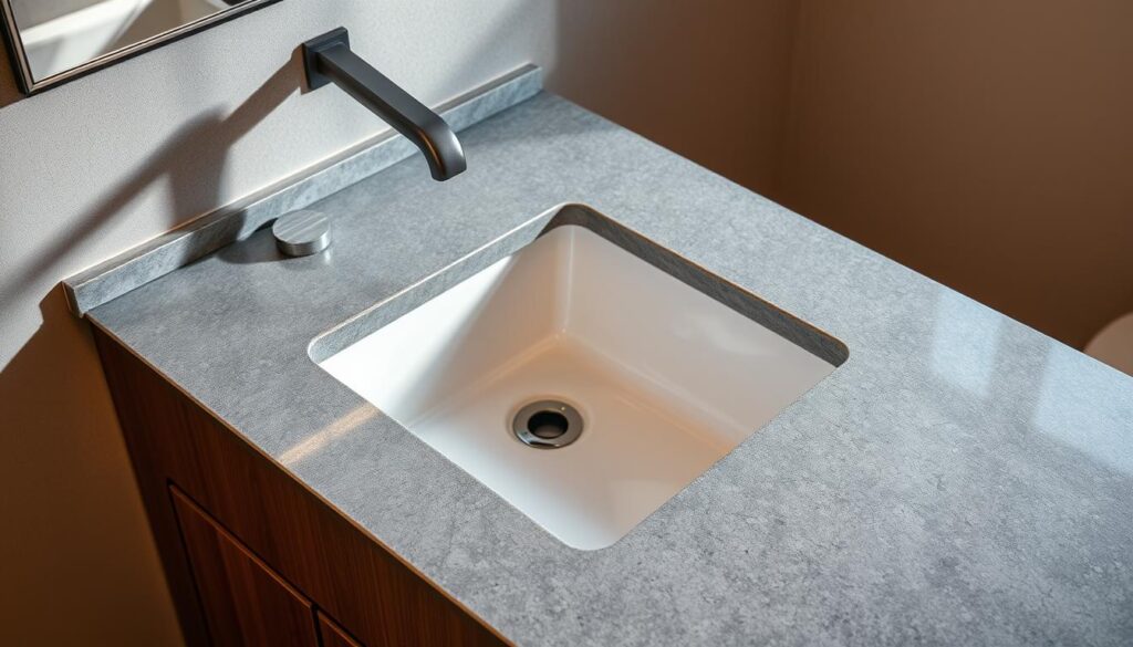 granite bathroom countertops durability - Are Quartz or Granite Countertops Better for Bathrooms?