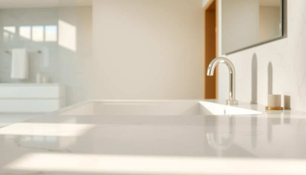 quartz bathroom countertops pros and cons - Are Quartz or Granite Countertops Better for Bathrooms?