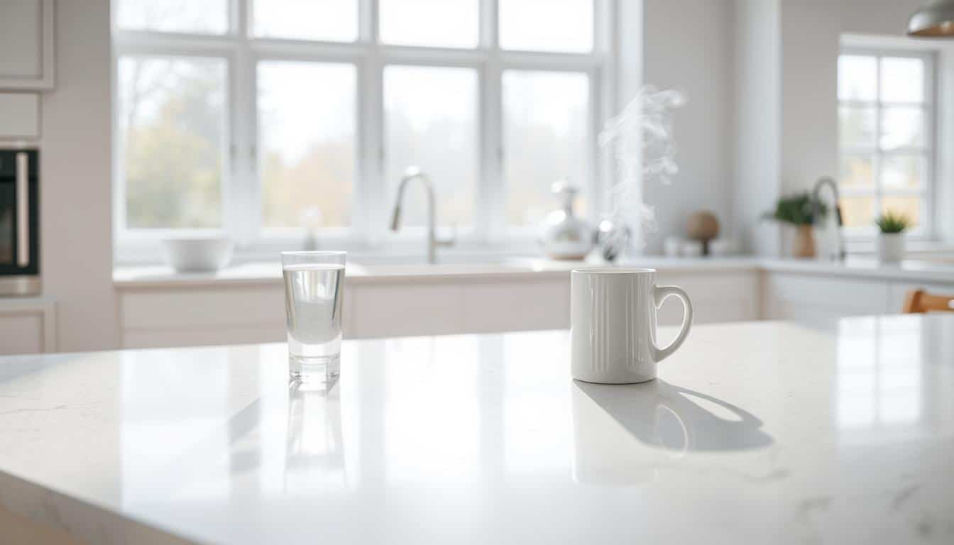 Can quartz countertops withstand heat?