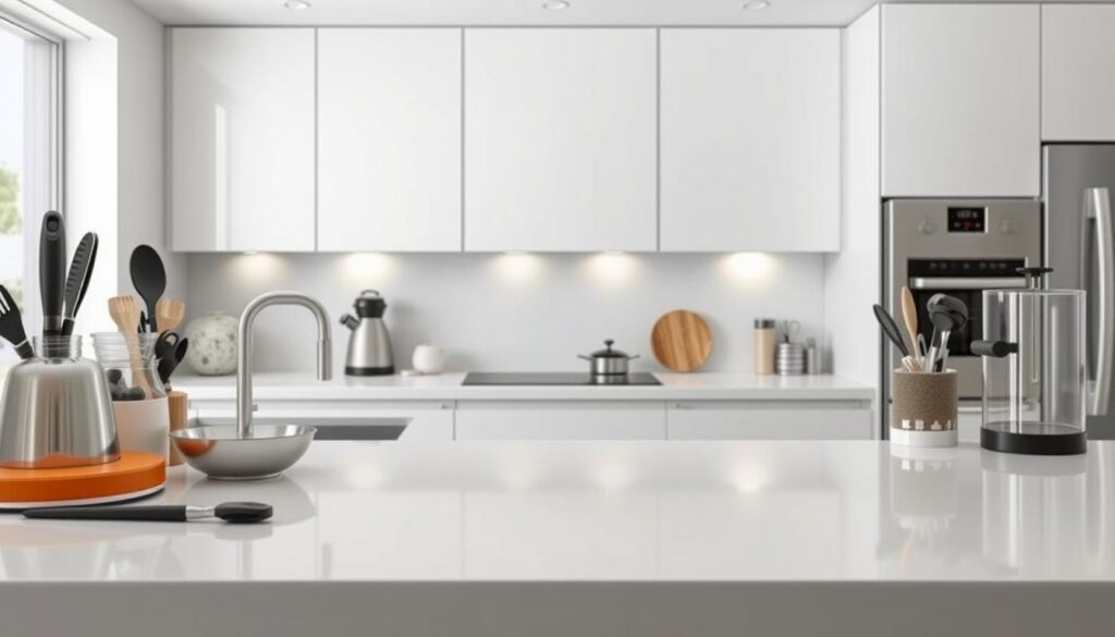 solid surface countertops features - What is The Best Material For Kitchen Countertops?