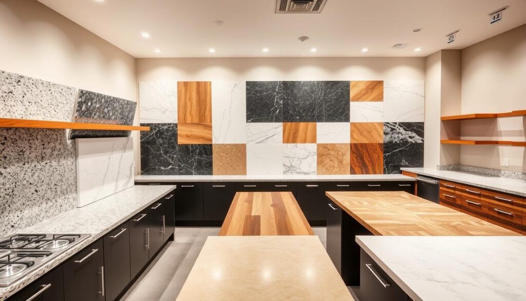 What are the pros and cons of different countertop materials?