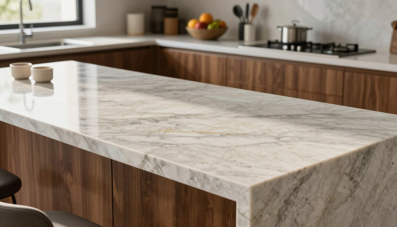 how deep is kitchen counter