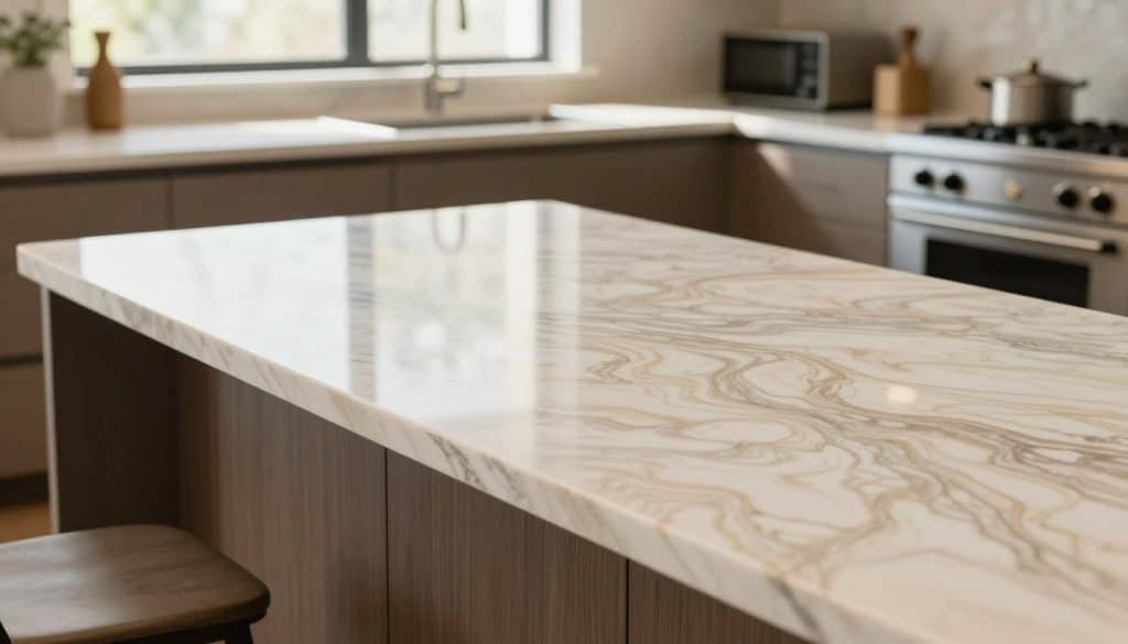 taj mahal quartzite countertops