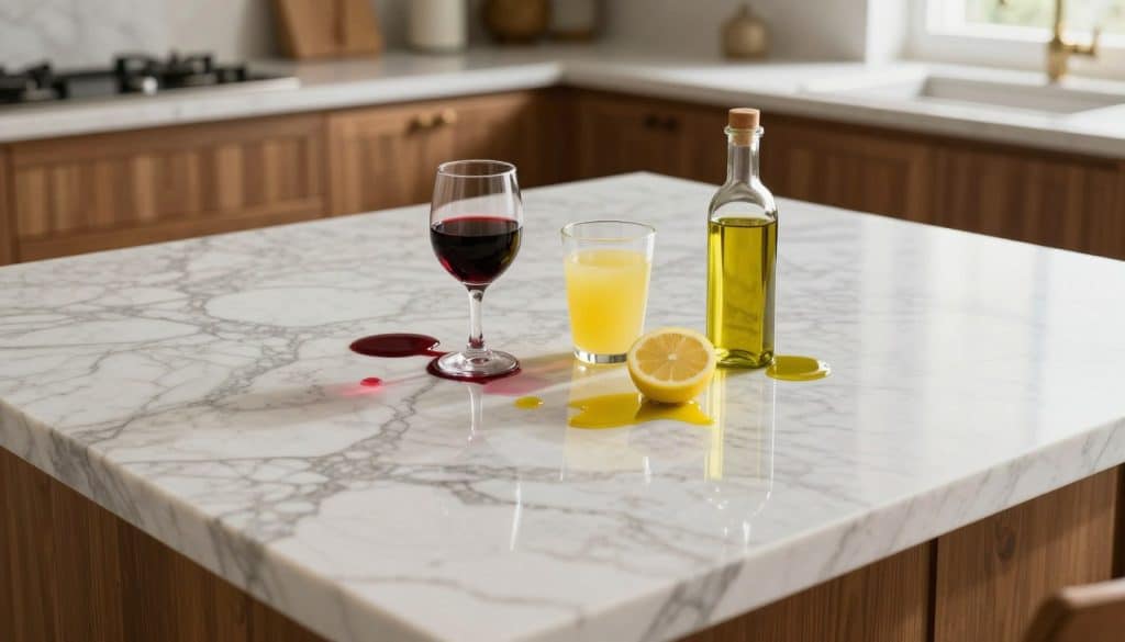 will marble stain